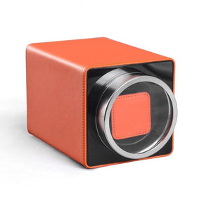 LISM  Auto Silent Watch Winder Irregular Shape Transparent Cover Wrist watch Box with EU/US/UK Plug Luxury Box Automatic Watch