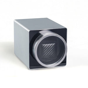 LISM  Auto Silent Watch Winder Irregular Shape Transparent Cover Wrist watch Box with EU/US/UK Plug Luxury Box Automatic Watch
