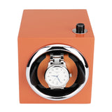 LISM  Auto Silent Watch Winder Irregular Shape Transparent Cover Wrist watch Box with EU/US/UK Plug Luxury Box Automatic Watch
