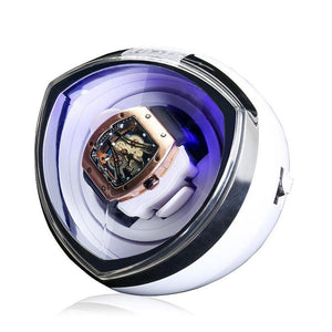 Heart-Shaped Watches Automatic Mechanical Watch Winder Holder Multi-Function 5 Modes Motor Shaker Winder Watch Box
