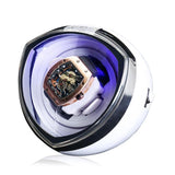 Heart-Shaped Watches Automatic Mechanical Watch Winder Holder Multi-Function 5 Modes Motor Shaker Winder Watch Box