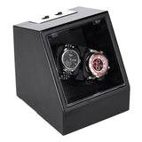 Luxury Ebony Automatic Mechanical Watch Winding Box Motor Shaker Watch Winder Holder Display Jewelry Storage Organizer