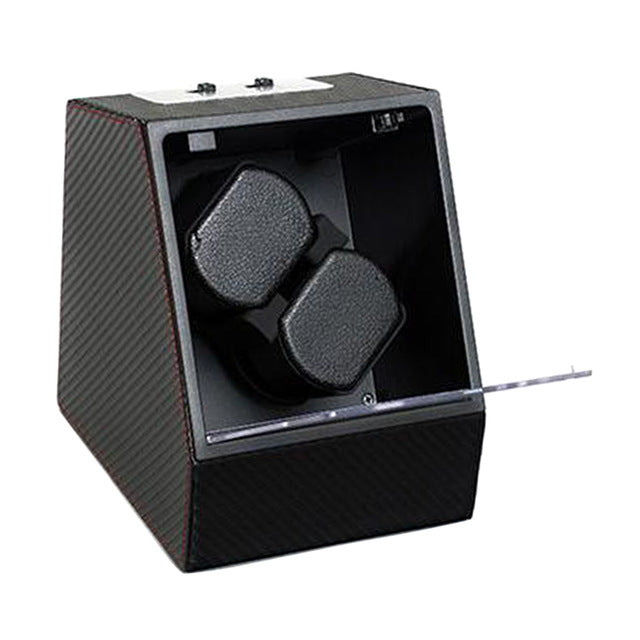 Luxury Ebony Automatic Mechanical Watch Winding Box Motor Shaker Watch Winder Holder Display Jewelry Storage Organizer