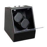 Luxury Ebony Automatic Mechanical Watch Winding Box Motor Shaker Watch Winder Holder Display Jewelry Storage Organizer