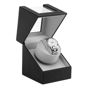 Advanced Motor Vibrating Screen Watch Winder Stand Display Automatic Mechanical Watch Winding Box Jewelry Watch Box