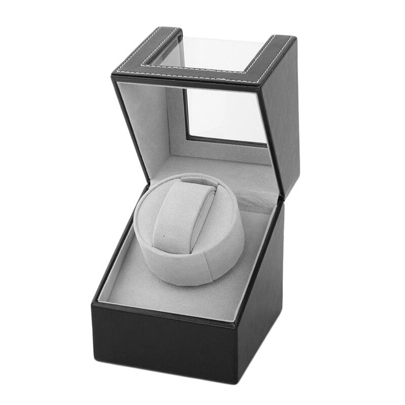 Advanced Motor Vibrating Screen Watch Winder Stand Display Automatic Mechanical Watch Winding Box Jewelry Watch Box