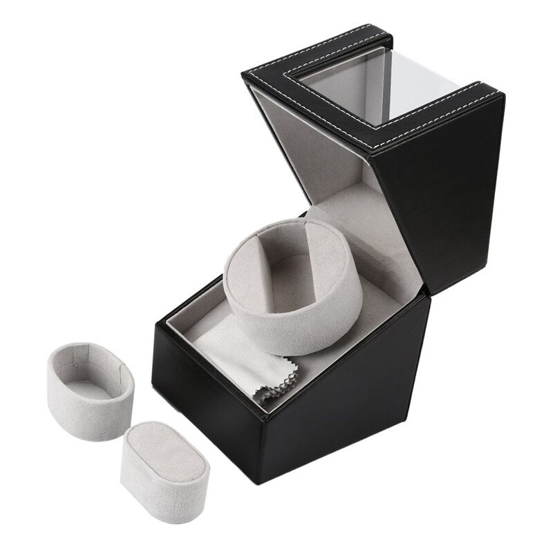 Advanced Motor Vibrating Screen Watch Winder Stand Display Automatic Mechanical Watch Winding Box Jewelry Watch Box