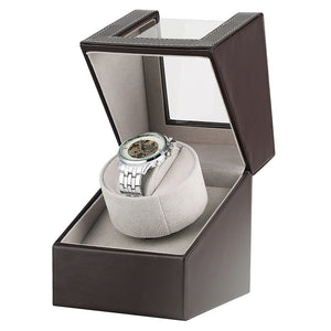 Watch Winders Storage Box Automatic Mechanical Winding US/UK/AU/EU Plug Single Motor Shaker Holder Boxes Luxury Motor Boxes